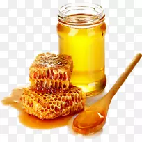 煎饼，炒鸡蛋，蜜蜂早餐，蜂蜜