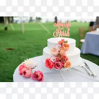 结婚蛋糕，霍努亚·凯拉尼，安吉拉·尼尔森摄影-婚礼蛋糕