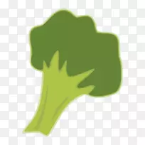西兰花电脑图标剪贴画花椰菜
