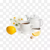 绿茶浓缩咖啡英式早餐茶壶茶