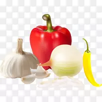 蔬菜食品香料剪贴画-大蒜