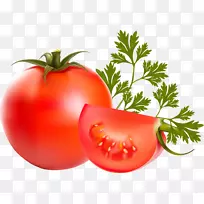 番茄蔬菜欧芹食品-番茄