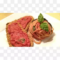 意大利菜素食菜培根食物食谱-茄子
