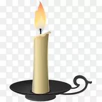 烛台电脑图标剪辑艺术-蜡烛