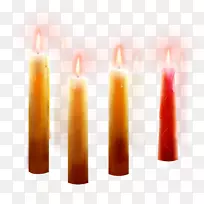 蜡烛夹艺术-蜡烛