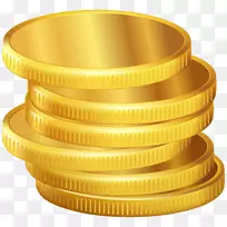 金币剪辑艺术-硬币