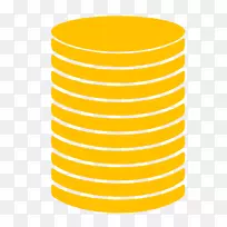 金币电脑图标剪辑艺术硬币