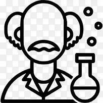 计算机图标科学家程序员阿凡达科学家