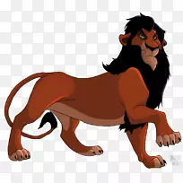 伤疤Simba Nala Zazu Rafiki-伤疤