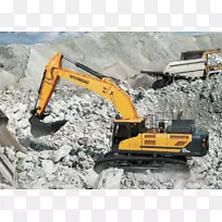 现代汽车公司挖掘机重型机械装载机挖掘机
