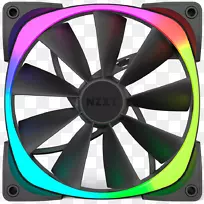 nzxt rgb彩色模型计算机风扇发光二极管风扇