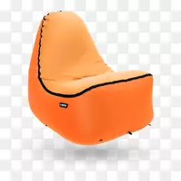 折叠椅座充气豆袋椅扶手椅