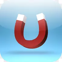 桌面壁纸圆字形磁铁