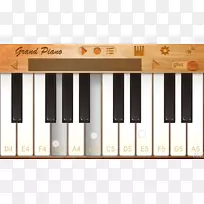 钢琴音乐键盘歌曲钢琴