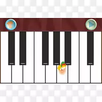 完美钢琴迷你钢琴第一钢琴儿童乐器-钢琴