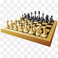 棋子棋盘骑士剪贴画-国际象棋