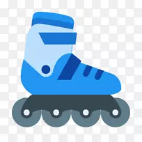 体育用品在线溜冰鞋电脑图标滚轴溜冰鞋