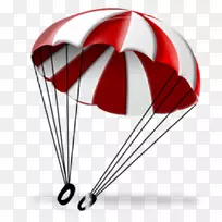降落伞电脑图标剪辑艺术降落伞