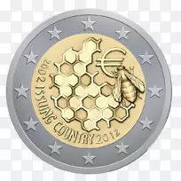 欧洲联盟2欧元纪念币2欧元硬币-欧元