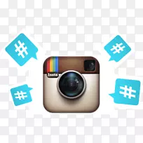 社交媒体标签社交网络Facebook LinkedIn-Instagram