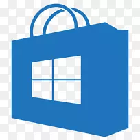Microsoft存储计算机图标通用windows平台应用程序windows 8-microsoft