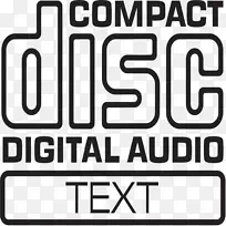 数字音频光盘徽标增强cd-光盘