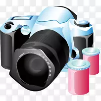 单镜头反射式照相机摄影数码单反剪贴画摄影相机