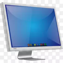 电脑监控苹果电脑图标剪贴画监视器