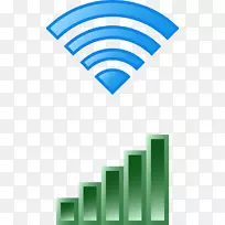 无线网络wi-fi无线接入点剪贴画wifi