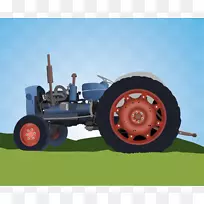 拖拉机毛毛虫公司农业剪贴画-拖拉机