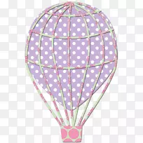热气球点缀剪贴夹艺术-气球