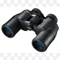 双筒望远镜尼康照相机镜头穿孔棱镜光学双目