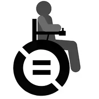 残疾标志国际通行标志残疾泊车许可证轮椅