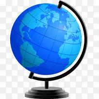 全球学校电脑图标剪辑艺术地球仪