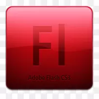 AdobeFlashPlayer电脑图标动画-adobe