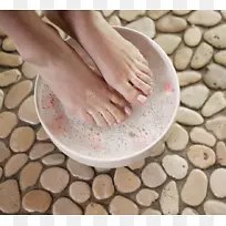 足趾脚趾甲水脚跟洗衣粉