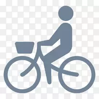 自行车电脑图标运动剪贴画-自行车