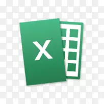 Microsoft office 2007计算机图标microsoft excel-excel