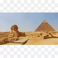 大狮身人面像，吉萨金字塔，埃及金字塔，开罗，古埃及-埃及