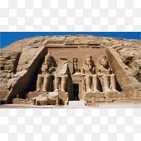 艾德福·卡纳克卢克索寺阿布·辛贝尔神庙-埃及