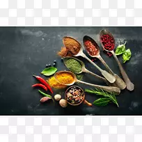 辣椒香，印度料理，香草香料，桌面壁纸-草药