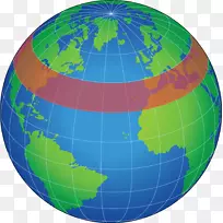 地球纬向和经向风定义大气.全球