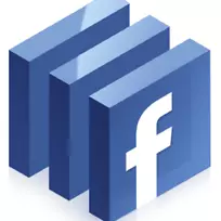 facebook平台社交媒体徽标应用程序编程接口-正方形