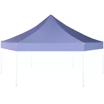 天篷遮阳棚紫色紫罗兰露台