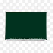绿色长方形黑板方框.板