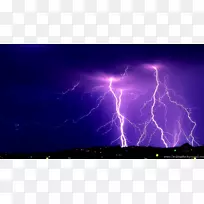 雷暴，卡塔通波闪电，恶劣天气-闪电