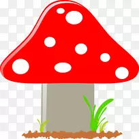 蘑菇云剪贴画-蘑菇