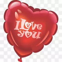 心脏气球夹艺术-爱情