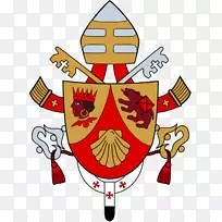 梵蒂冈罗马天主教慕尼黑大主教教区和教皇本笃十六世自由盾牌方济各教宗