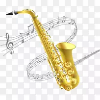 男中音萨克斯管乐器黄铜乐器木管乐器萨克斯管